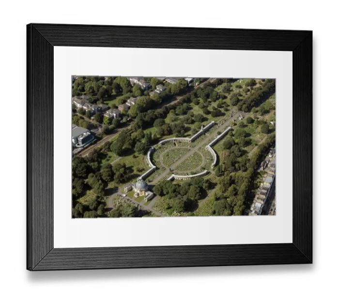 Framed Print : Brompton Cemetery 35105_037