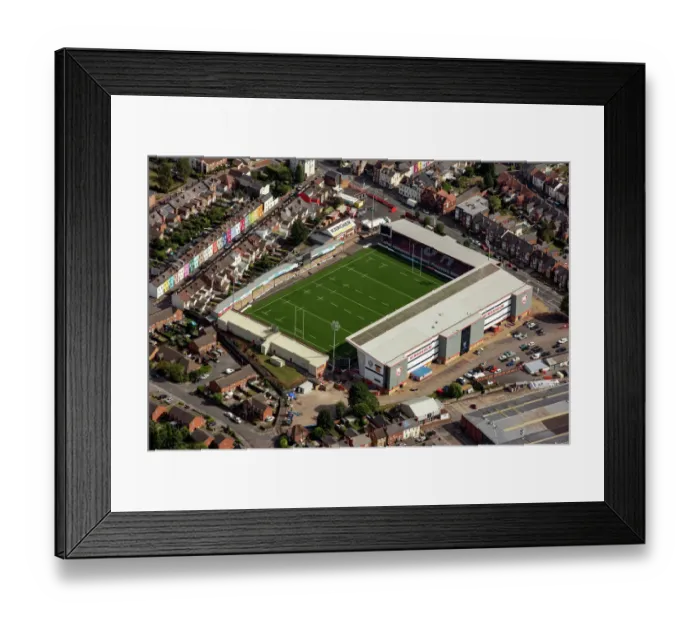 Framed Print : Kingsholm Stadium 35123_055