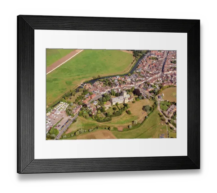 Framed Print : Tewkesbury Abbey 35124_006