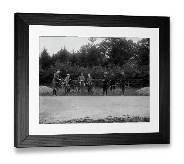 Framed Print : Putney Cycling Club OFH01_01_R09_20
