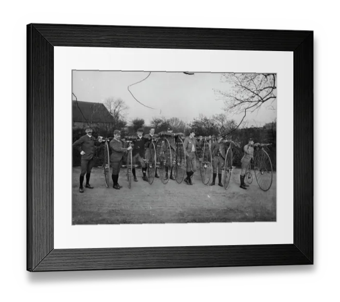 Framed Print : Putney Cycling Club OFH01_01_02_052