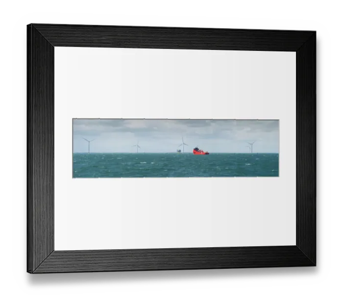 Framed Print : Westermost Rough Wind Farm DP168944 Framed Print : Westermost Rough Wind Farm DP168944