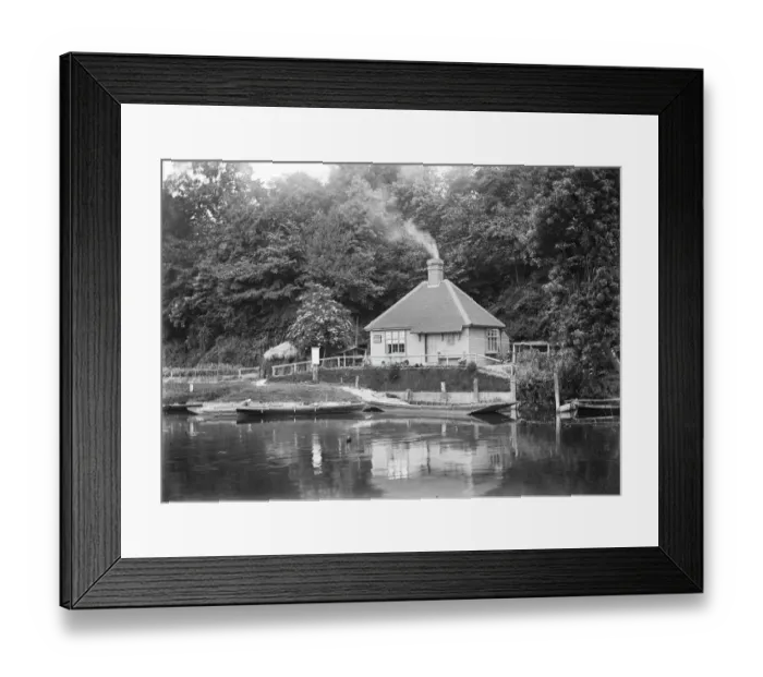 Framed Print : Roebuck Ferry Cottage BB026142 Framed Print : Roebuck Ferry Cottage BB026142