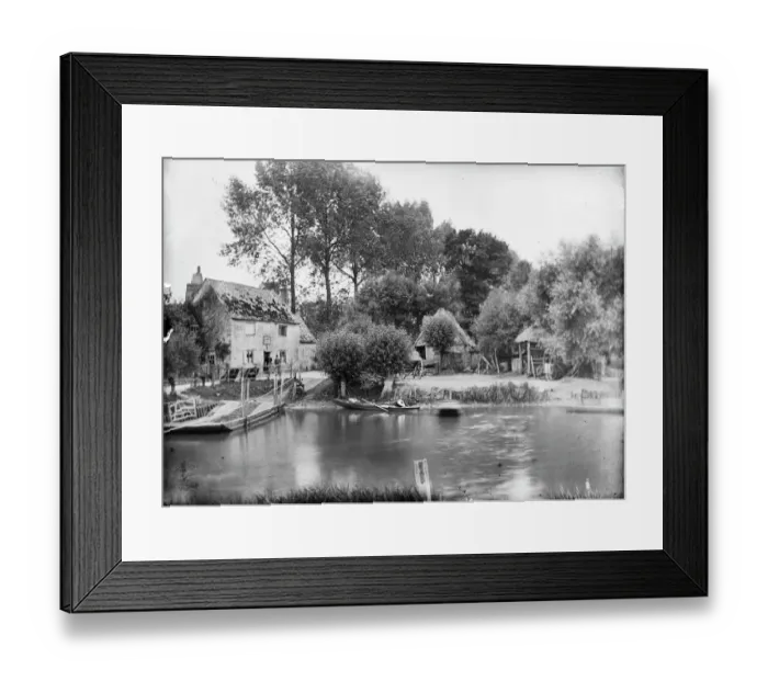 Framed Print : Chequers Inn BB026174
