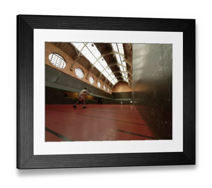 Framed Print : Real Tennis PLA01_05_084 Framed Print : Real Tennis PLA01_05_084