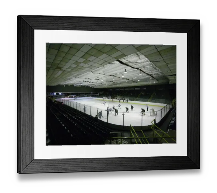 Framed Print : Ice hockey PLA01_05_074