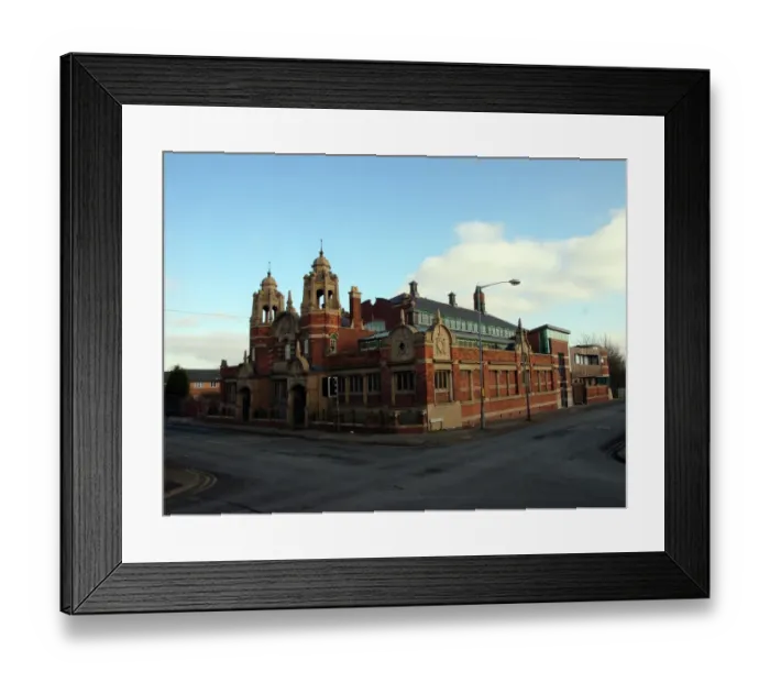 Framed Print : Nechells Baths PLA01_01_085 Framed Print : Nechells Baths PLA01_01_085
