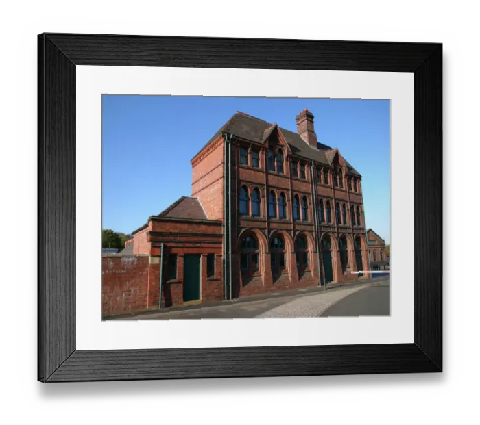Framed Print : Rolfe Street Baths PLA01_01_079