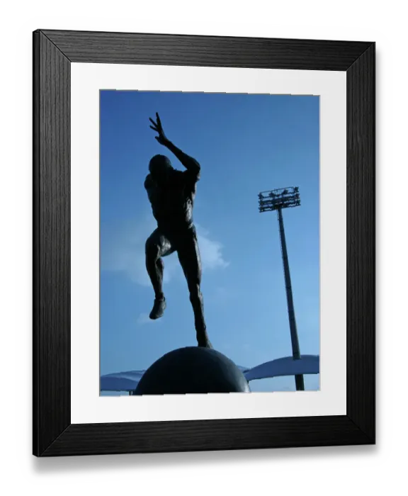 Framed Print : The Runner PLA01_04_032