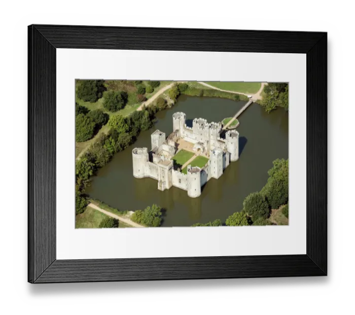 Framed Print : Bodiam Castle 33964_039 Framed Print : Bodiam Castle 33964_039