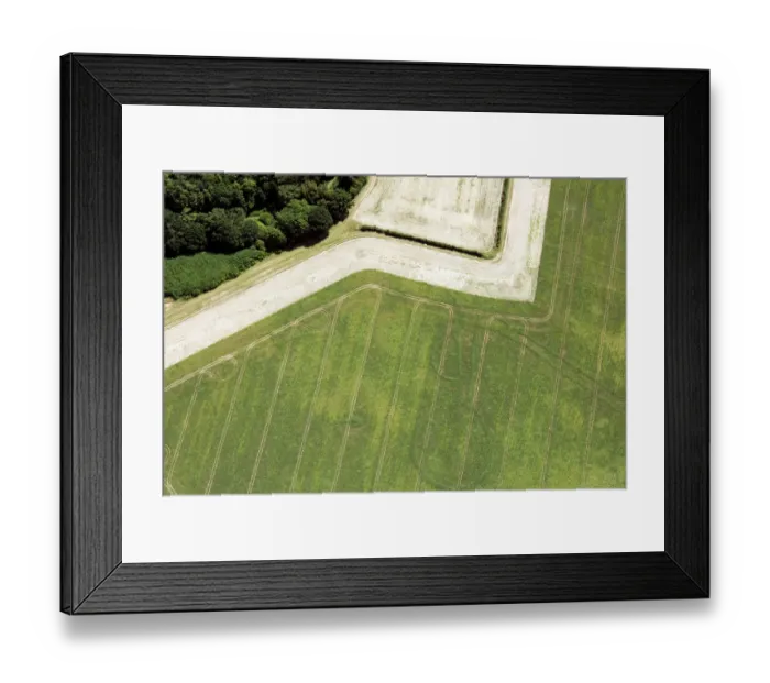 Framed Print : Banjo enclosure cropmark 33952_056