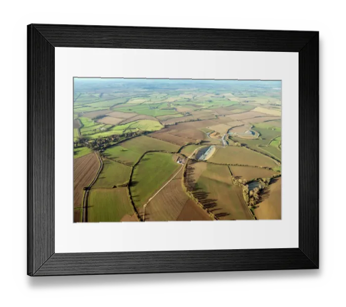 Framed Print : HS2 construction 33874_044