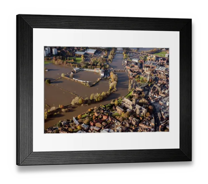 Framed Print : Worcester underwater 33871_007