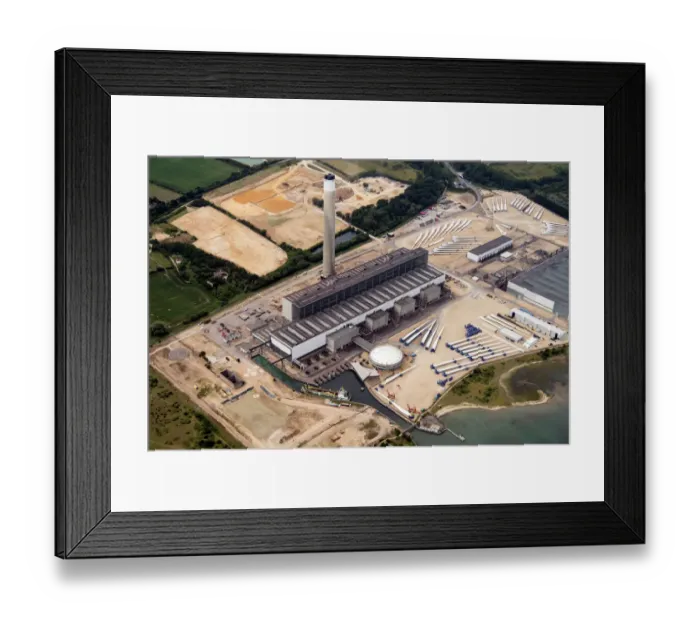 Framed Print : Fawley Power Station 33844_026