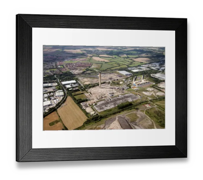 Framed Print : Didcot Power Station 33857_023
