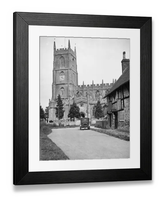 Framed Print : Steeple Ashton Church a62_02666 Framed Print : Steeple Ashton Church a62_02666