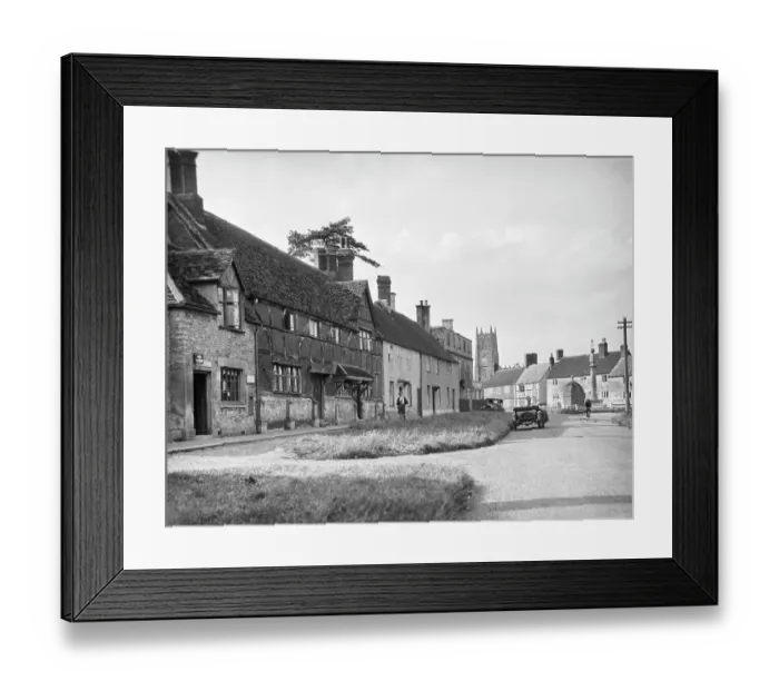 Framed Print : Steeple Ashton a62_02667