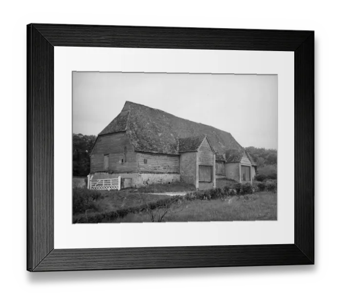 Framed Print : Cherhill Tithe Barn a62_02635 Framed Print : Cherhill Tithe Barn a62_02635