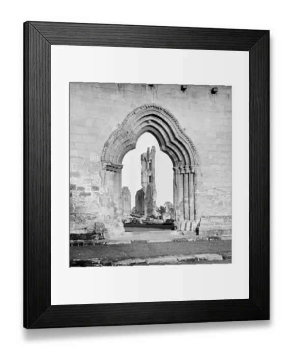 Framed Print : Byland Abbey a62_01436 Framed Print : Byland Abbey a62_01436
