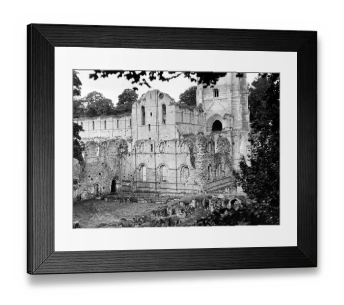 Framed Print : Fountains Abbey a62_01673