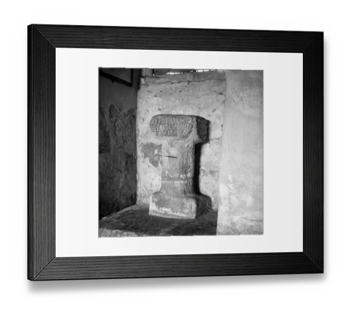Framed Print : Roman Altar a62_02753