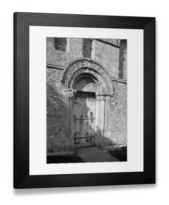Framed Print : Norman doorway a62_02821 Framed Print : Norman doorway a62_02821
