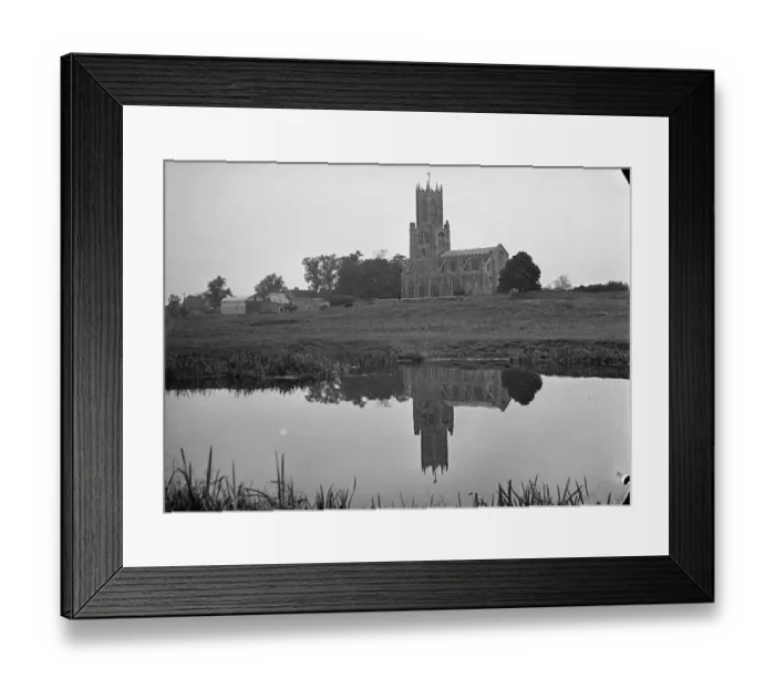 Framed Print : Fotheringhay Church a62_02670