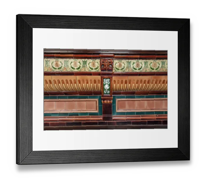 Framed Print : Public house ceramics DP275597 Framed Print : Public house ceramics DP275597