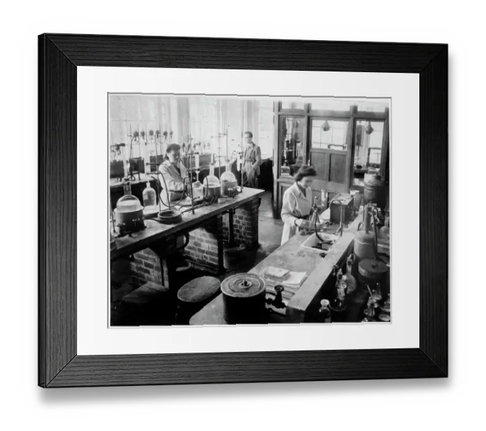 Framed Print : Cordite laboratory HAY03_01_087