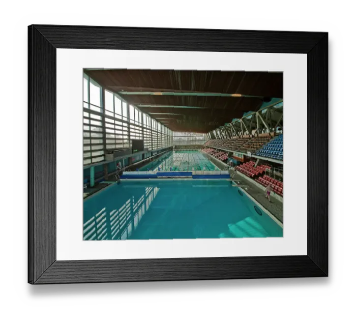 Framed Print : Swimming pools PLA01_03_0034