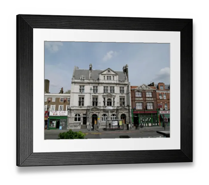 Framed Print : Hackney Baths PLA01_03_0096