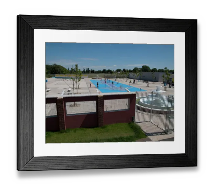 Framed Print : Splash Park PLA01_03_0243