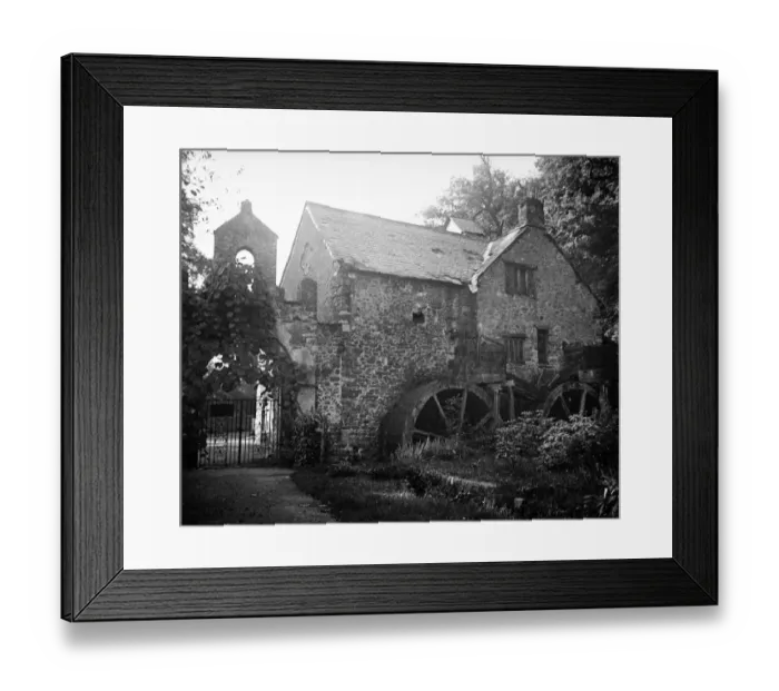Framed Print : Dunster Castle Mill a48_05574