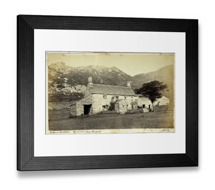 Framed Print : Buck Crag GRE03_01_050