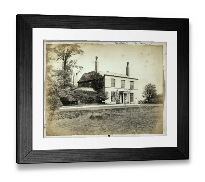 Framed Print : Croquet on the lawn GRE03_01_052