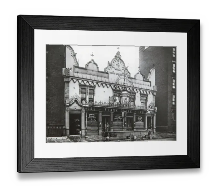 Framed Print : The World Turned Upside Down PLS01_01_05