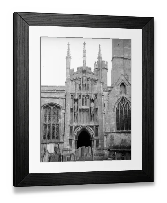 Framed Print : Burford Church a62_07218 Framed Print : Burford Church a62_07218