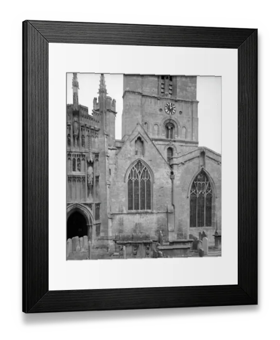 Framed Print : Burford Church a62_07217 Framed Print : Burford Church a62_07217