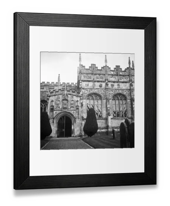 Framed Print : Church Porch a62_07343