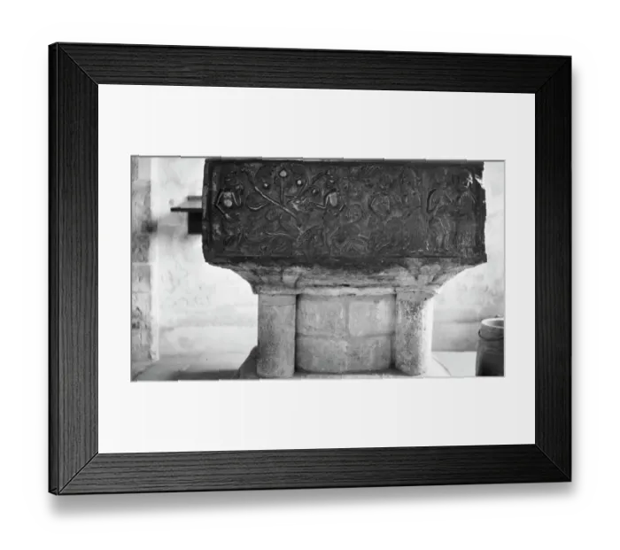 Framed Print : Tournai font BB49_00385