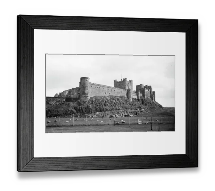 Framed Print : Bamburgh Castle BB53_00618
