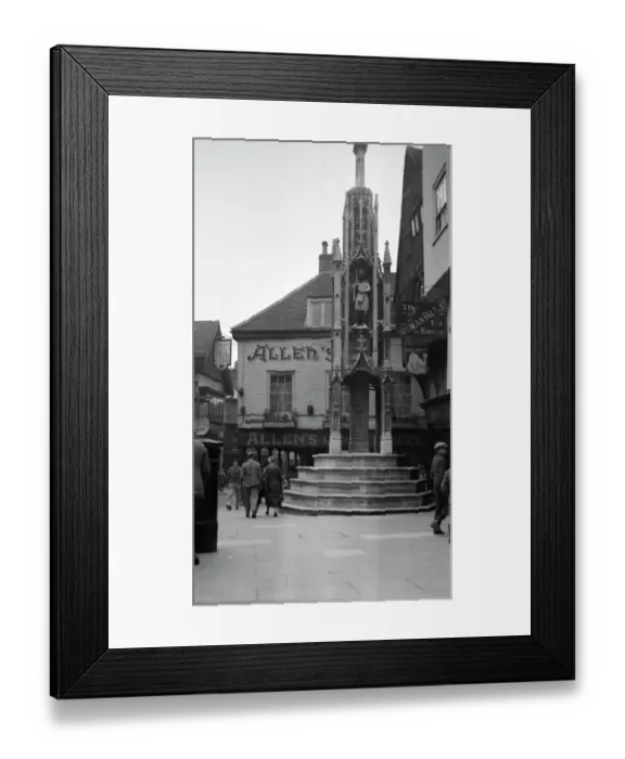 Framed Print : Winchester Butter Cross BB57_00126