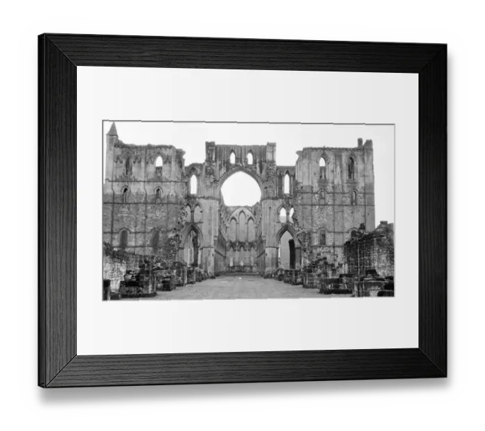 Framed Print : Rievaulx Abbey BB57_00160