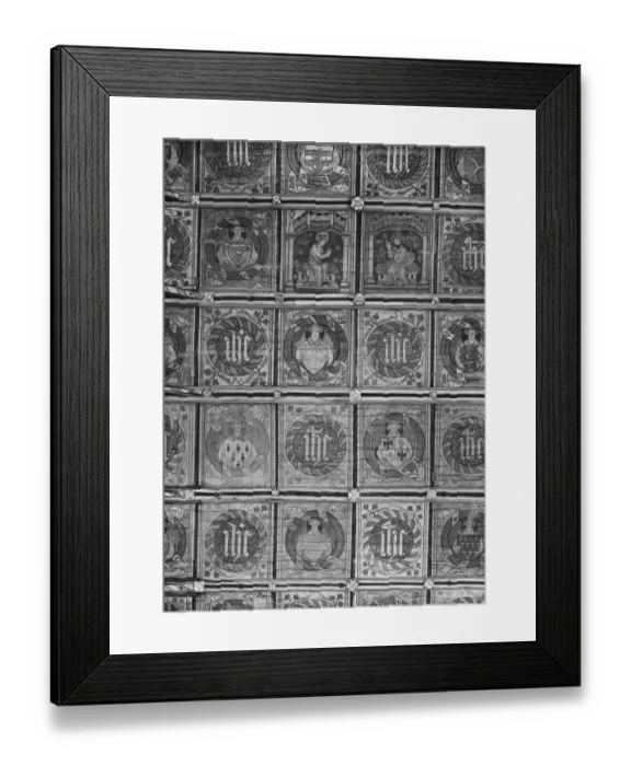 Framed Print : Organ loft ceiling HKR01_04_022 Framed Print : Organ loft ceiling HKR01_04_022