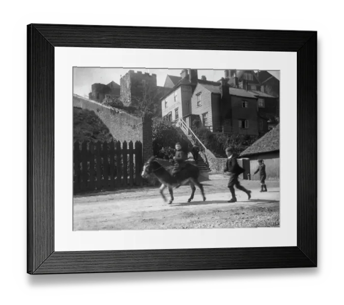 Framed Print : Donkey riding MCF01_02_0115