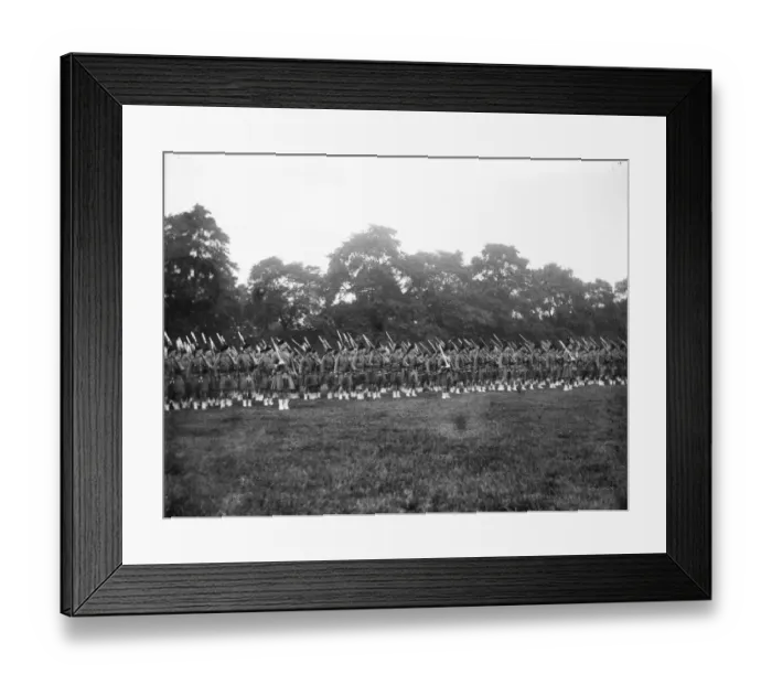 Framed Print : Volunteer regiment MCF01_02_0141