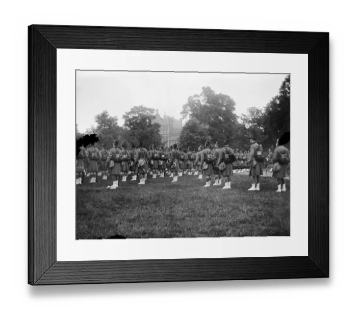 Framed Print : Volunteer regiment MCF01_02_0142