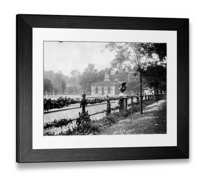 Framed Print : Italian Gardens MCF01_02_0151