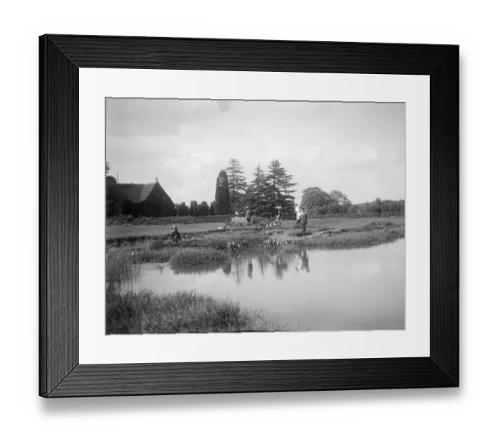 Framed Print : Martins Pond MCF01_02_0471