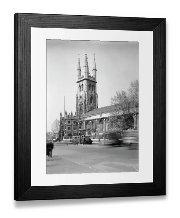 Framed Print : St Sepulchres Church HKR01_04_178